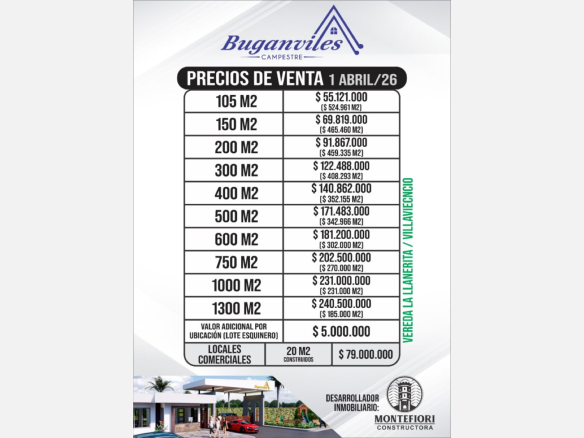 BUGANVILES CAMPESTRE